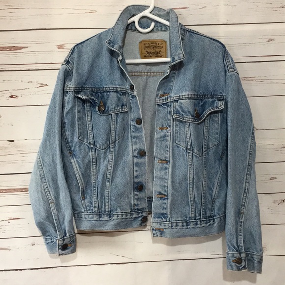 levis white label jacket